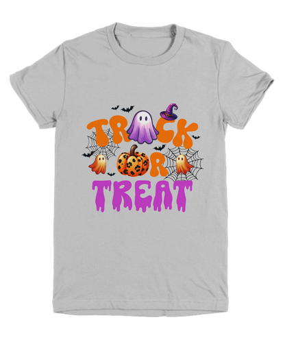 Halloween Spooky Trick or Treat Youth Tee Shirt