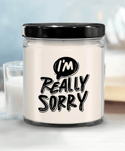 Apology Gift - I Am Really Sorry - Scented Soy Candle