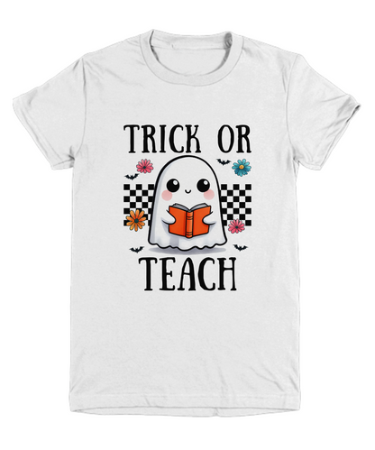 Halloween Trick or Teach Youth Tee Shirt