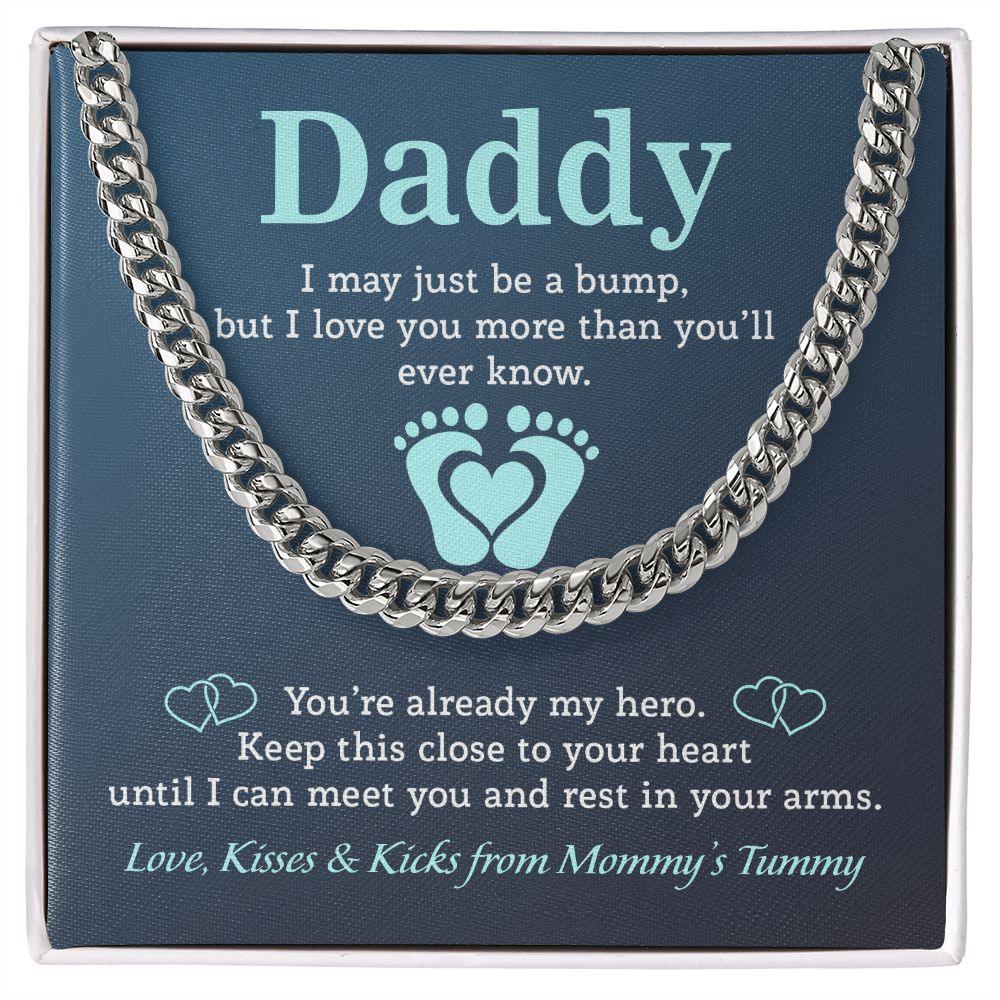 Gift for Daddy Keep this Close to Your Heart Love, the Bump - Mallard Moon Gift Shop