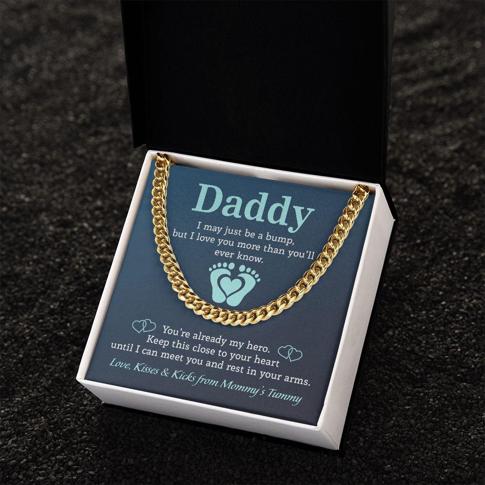 Gift for Daddy Keep this Close to Your Heart Love, the Bump - Mallard Moon Gift Shop