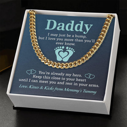 Gift for Daddy Keep this Close to Your Heart Love, the Bump - Mallard Moon Gift Shop