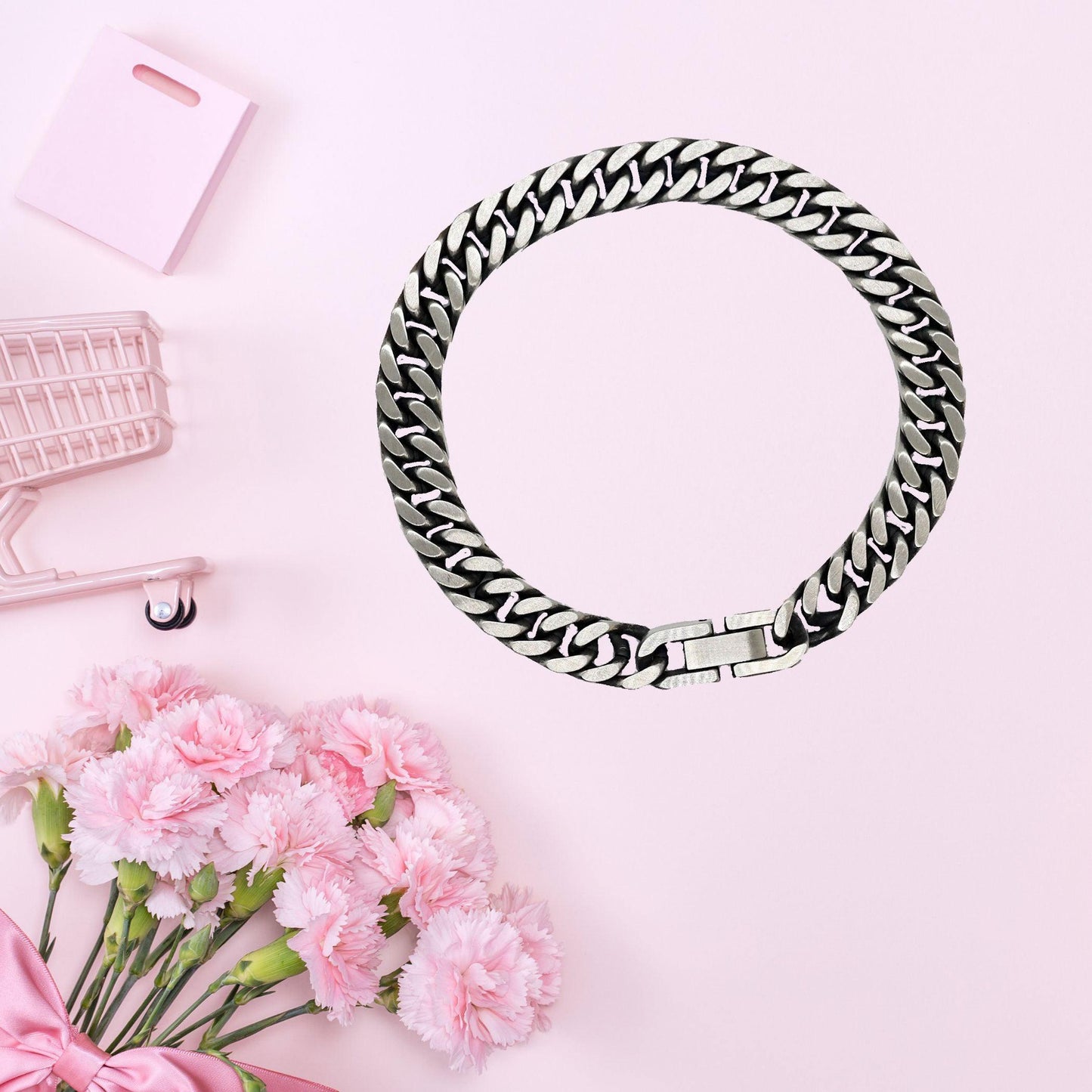 Godmother Cuban Link Chain Bracelet Always follow your dreams, never forget how amazing you are Birthday Christmas Mother's Day Gifts - Mallard Moon Gift Shop