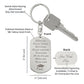 Graduation 2023 Gift - Before You All Your Dreams - Laser Engraved Keychain - Mallard Moon Gift Shop