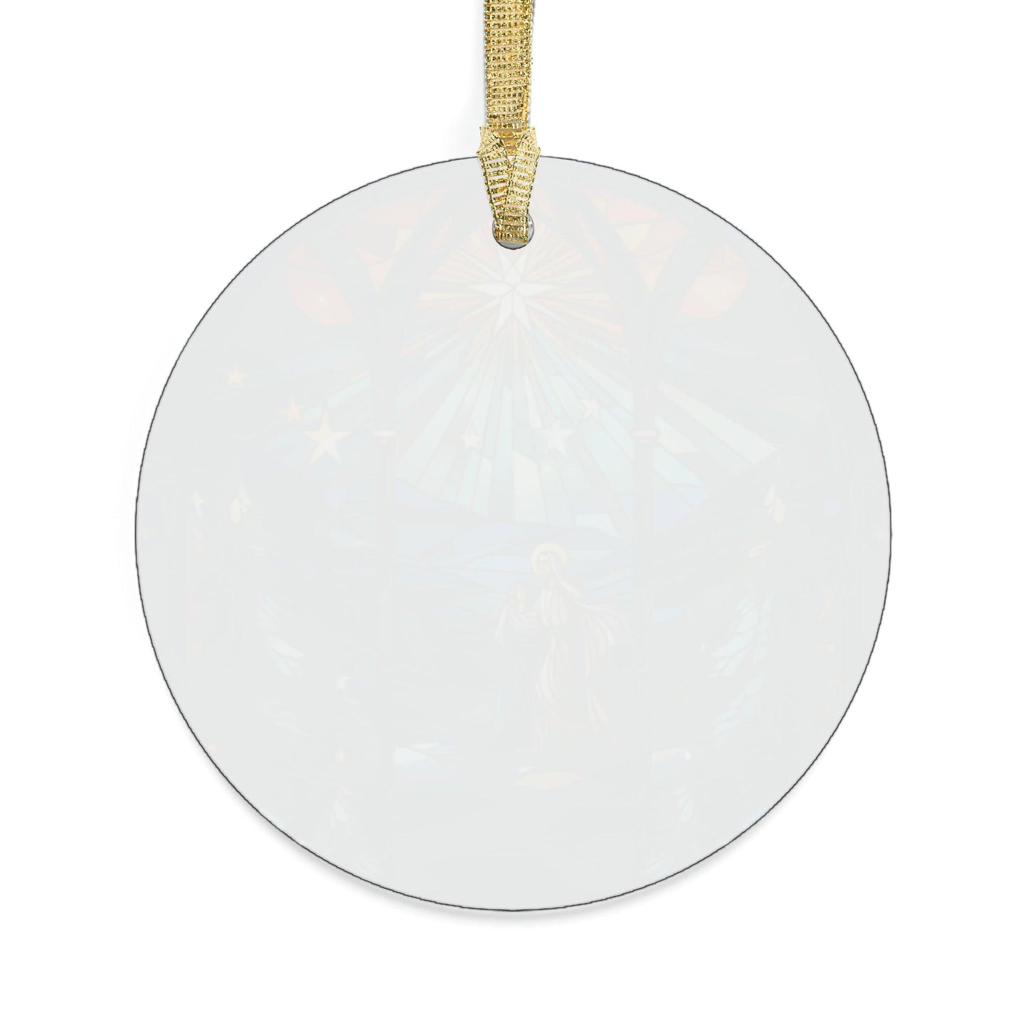 Guiding Light -A Mother's Embrace Beneath the Celestial Canopy Christian Acrylic Ornaments - Mallard Moon Gift Shop