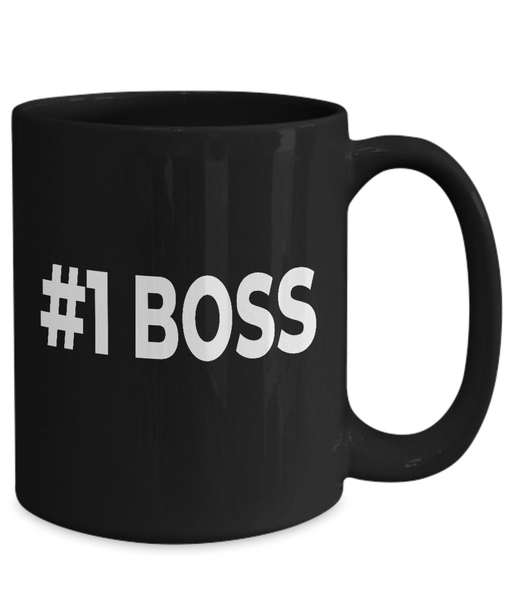 Boss Black Coffee Mug