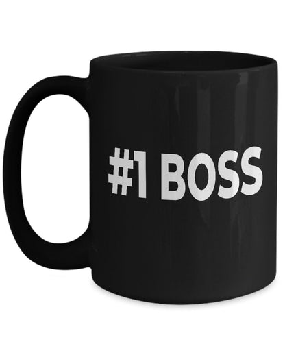 Boss Black Coffee Mug