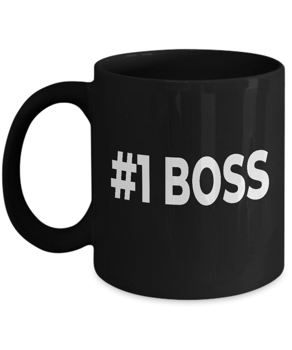 Boss Black Coffee Mug