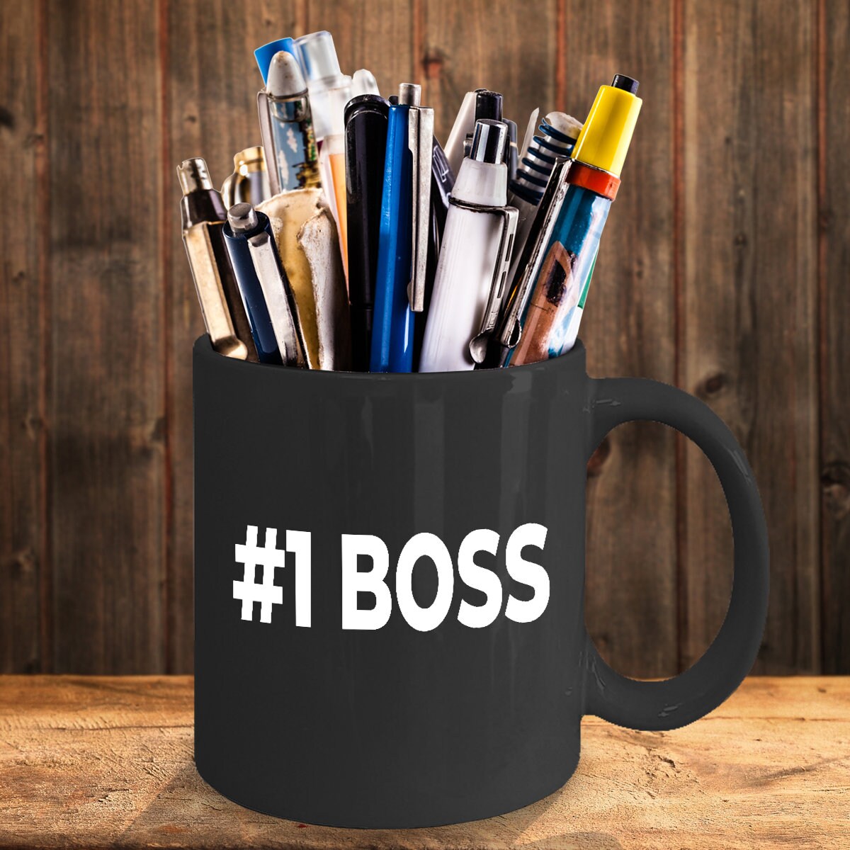 Boss Black Coffee Mug