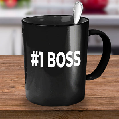 Boss Black Coffee Mug