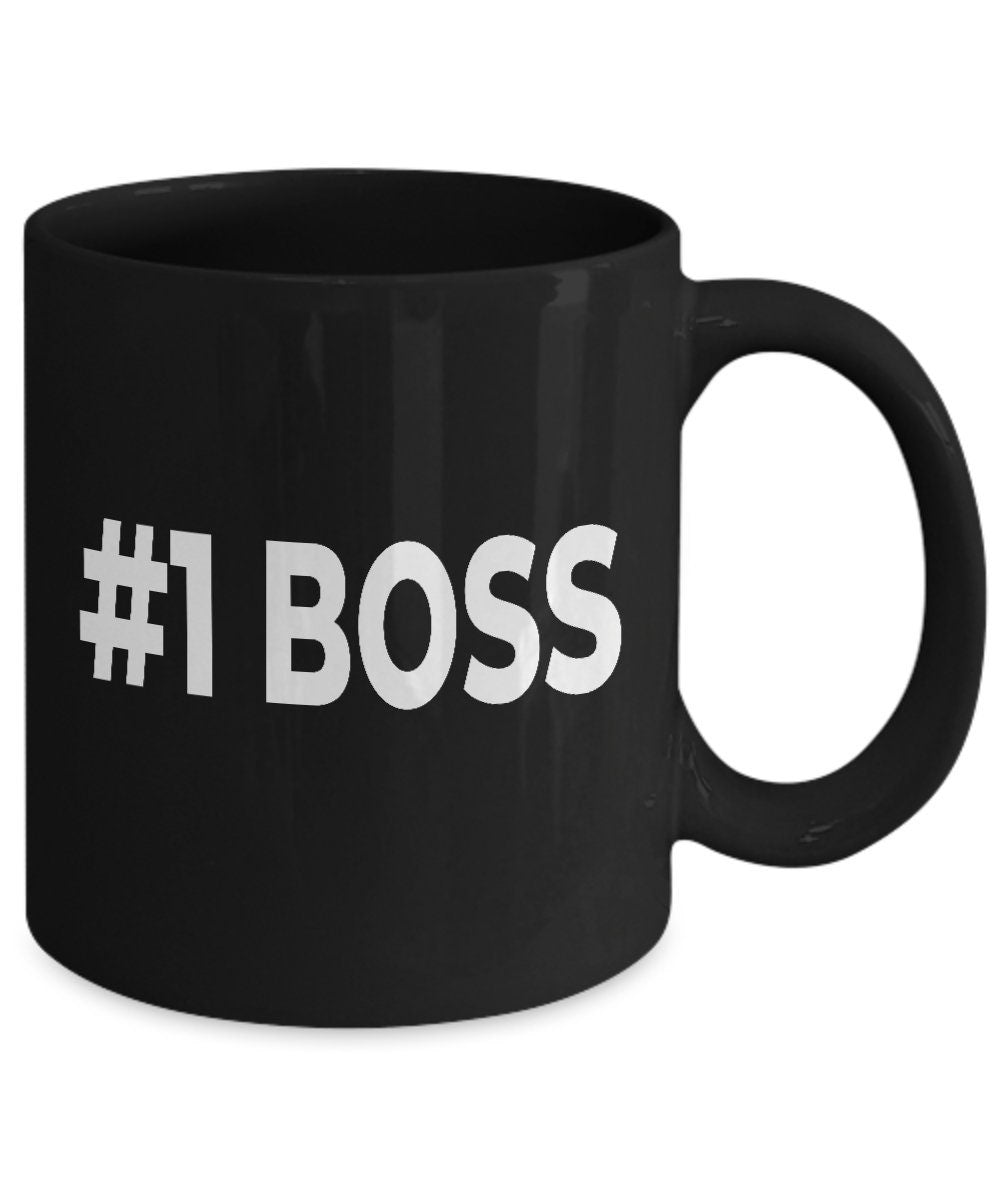 Boss Black Coffee Mug