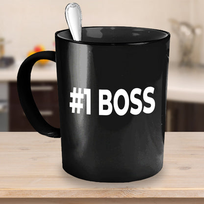 Boss Black Coffee Mug