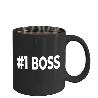 Boss Black Coffee Mug