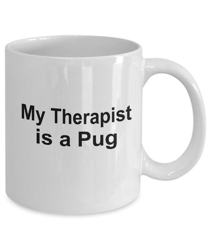 Pug Therapist Dog Mug