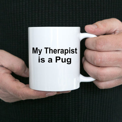 Pug Therapist Dog Mug