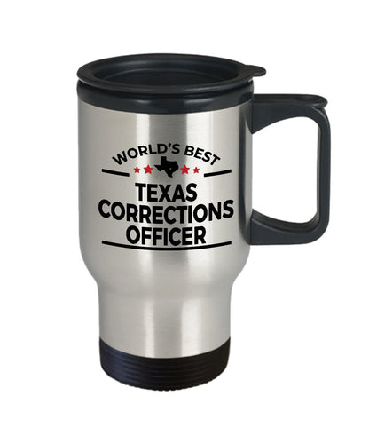 Texas Corrections Officer Travel Tumbler Mug