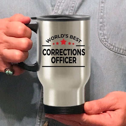 Corrections Officer Travel Tumbler Mug