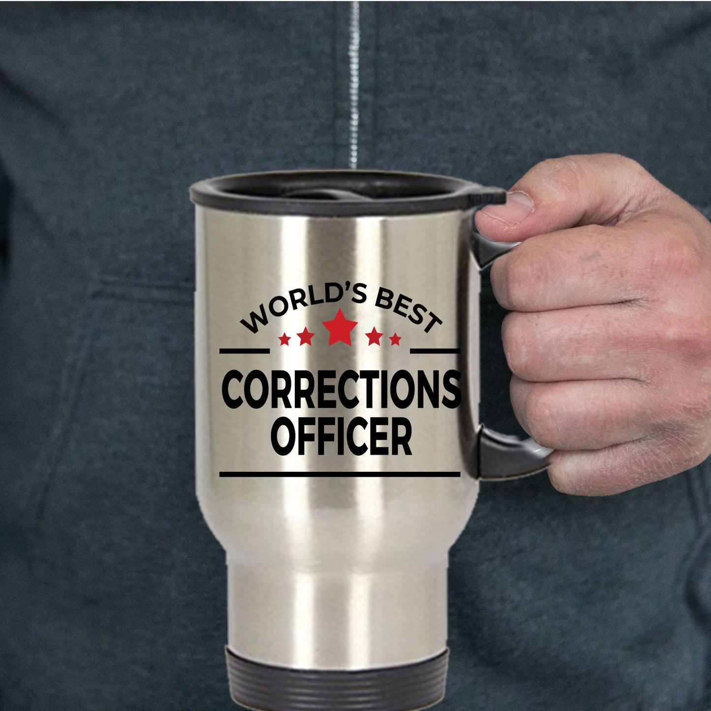 Corrections Officer Travel Tumbler Mug