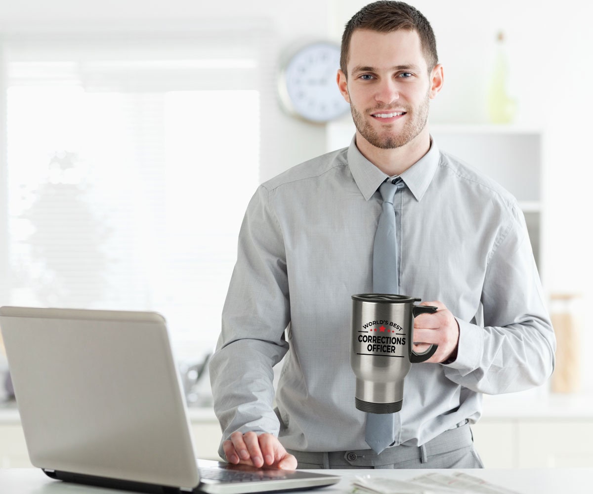 Corrections Officer Travel Tumbler Mug