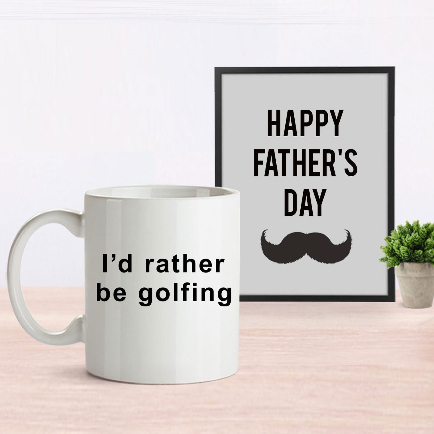 Funny golfer Mug - I'd Rather Be Golfing