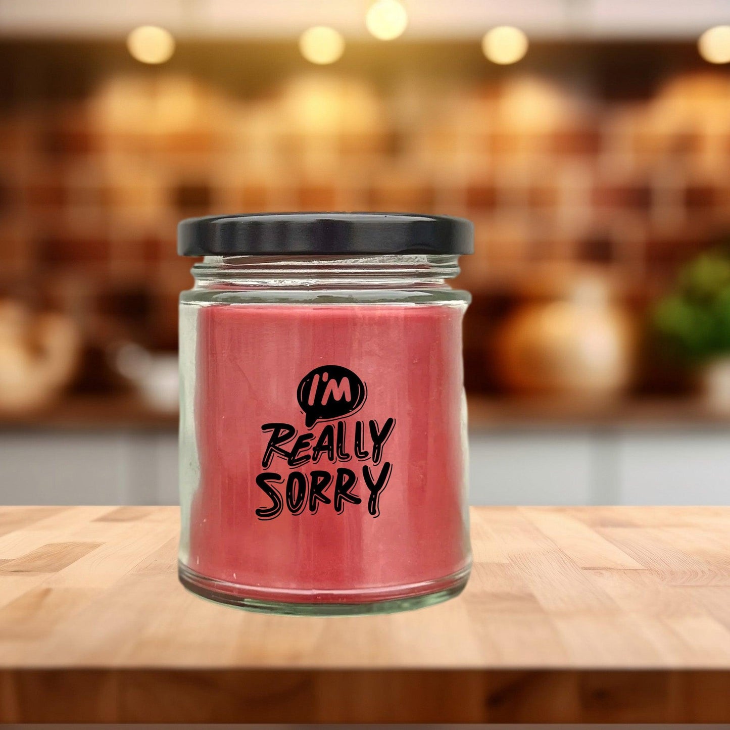 Apology Gift - I Am Really Sorry - Scented Soy Candle