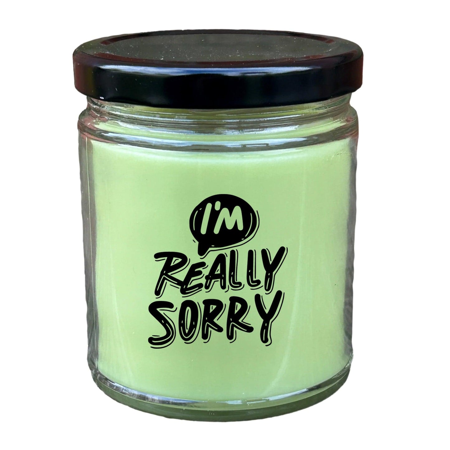 Apology Gift - I Am Really Sorry - Scented Soy Candle