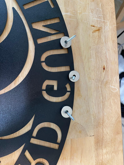Magnetic Hanging Sign Mounting Hardware - Mallard Moon Gift Shop