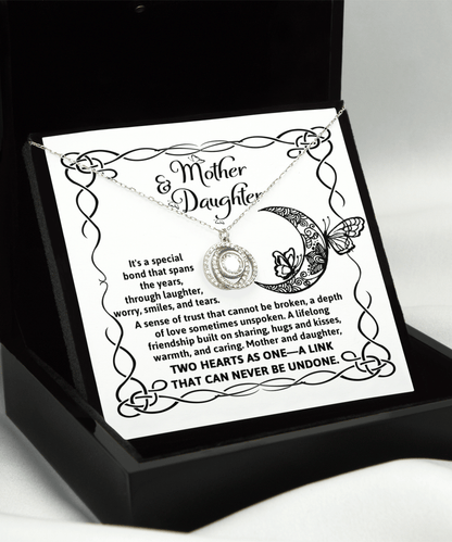 Mother and Daughter - A Special Bond Pendant Necklace