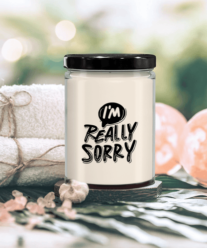 Apology Gift - I Am Really Sorry - Scented Soy Candle