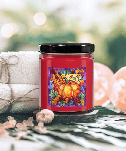 Fall Pumpkin Soy Container Jar Candle Home Decor