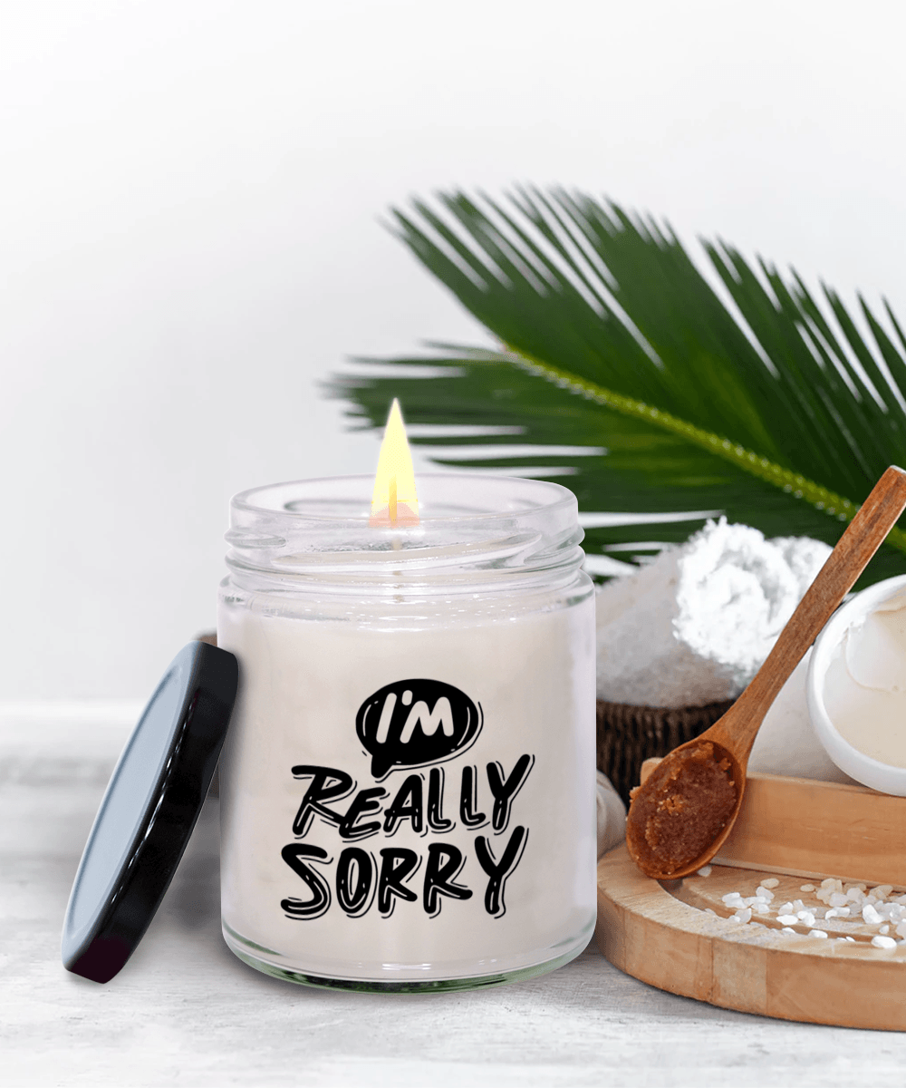 Apology Gift - I Am Really Sorry - Scented Soy Candle