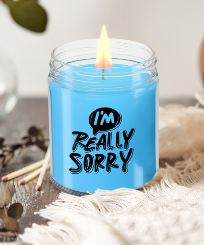 Apology Gift - I Am Really Sorry - Scented Soy Candle