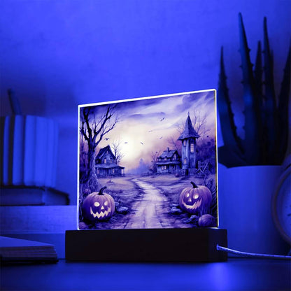 Phantom Palace: Halloween's Best Mansion Acrylic Decor - Mallard Moon Gift Shop
