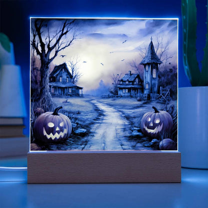 Phantom Palace: Halloween's Best Mansion Acrylic Decor - Mallard Moon Gift Shop