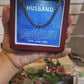 To My Husband - Making Memories - Cuban Link Chain Necklace