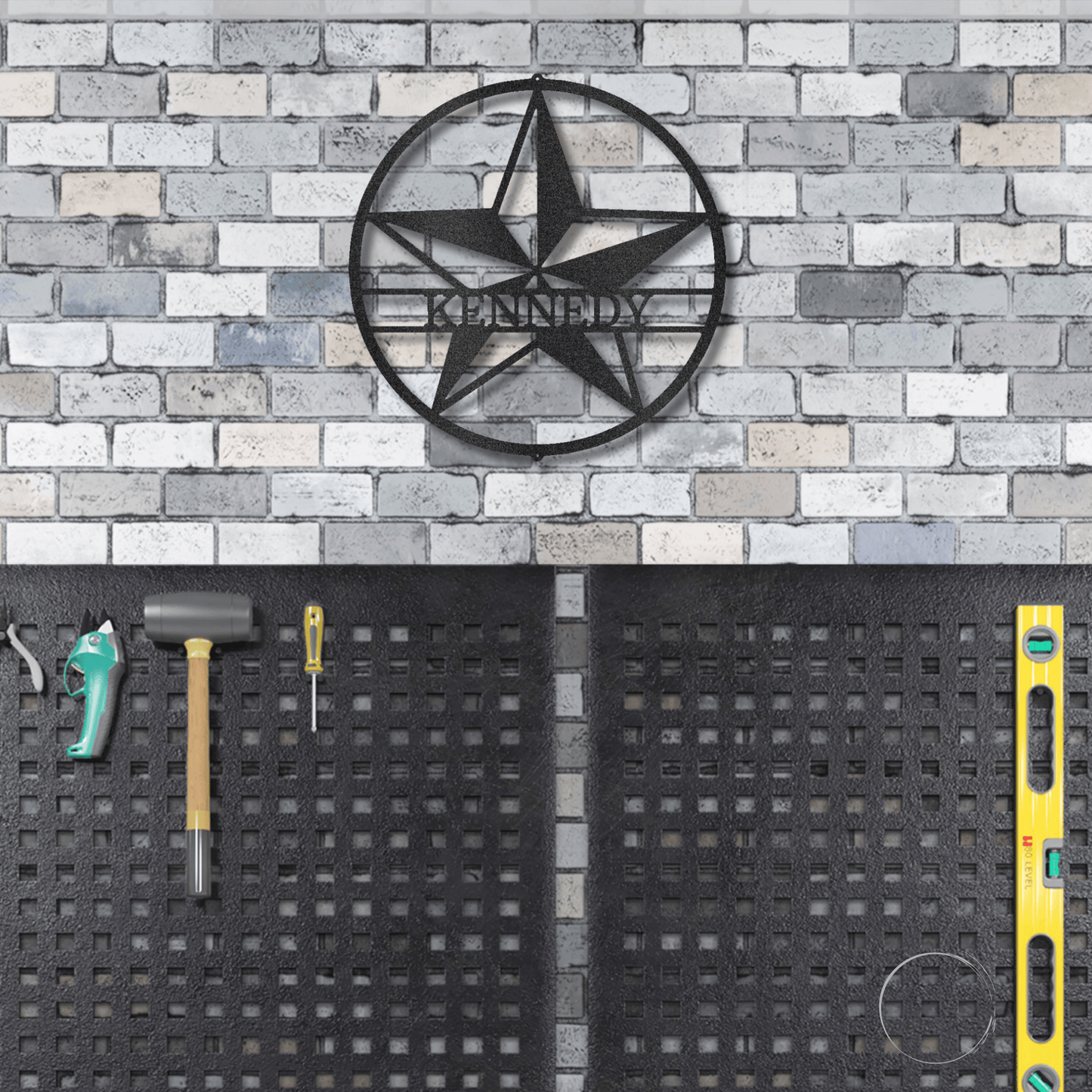 Star Personalized Metal Wall Art Sign - Mallard Moon Gift Shop