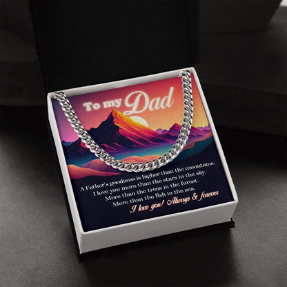 To My Dad I Love You More than the Stars in the Sky - Mallard Moon Gift Shop