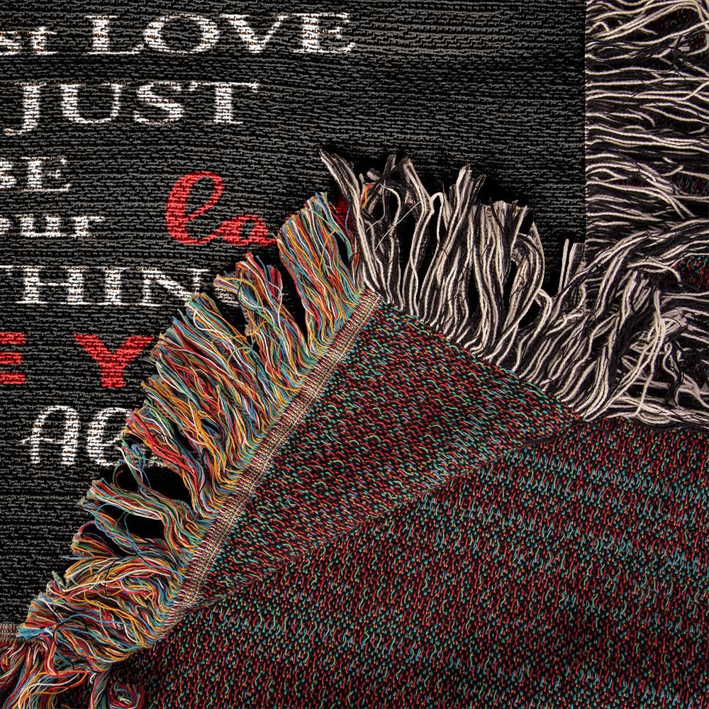 To My Soulmate - The Day I Met You I Found My Missing Piece Heirloom Woven Blanket - Mallard Moon Gift Shop