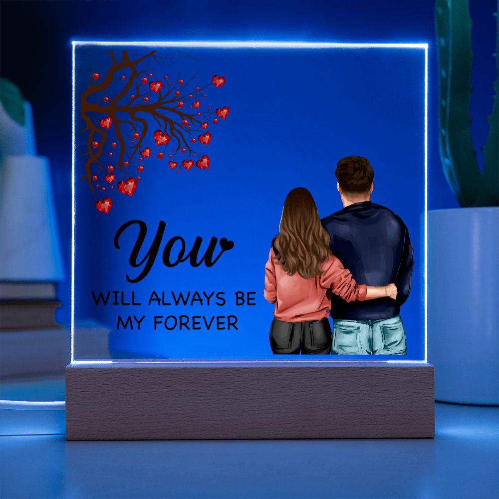 To My Soulmate You Will Always be My Forever Acrylic Plaque - Mallard Moon Gift Shop