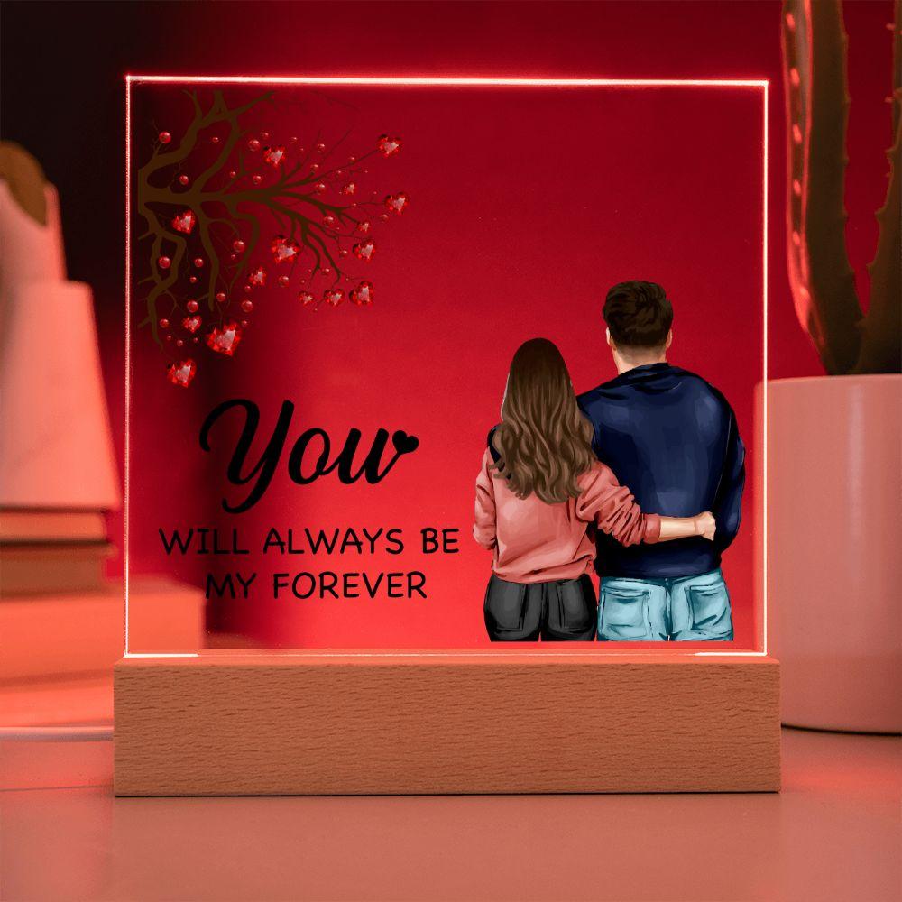 To My Soulmate You Will Always be My Forever Acrylic Plaque - Mallard Moon Gift Shop