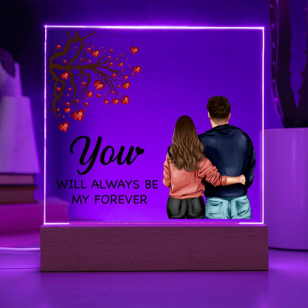 To My Soulmate You Will Always be My Forever Acrylic Plaque - Mallard Moon Gift Shop