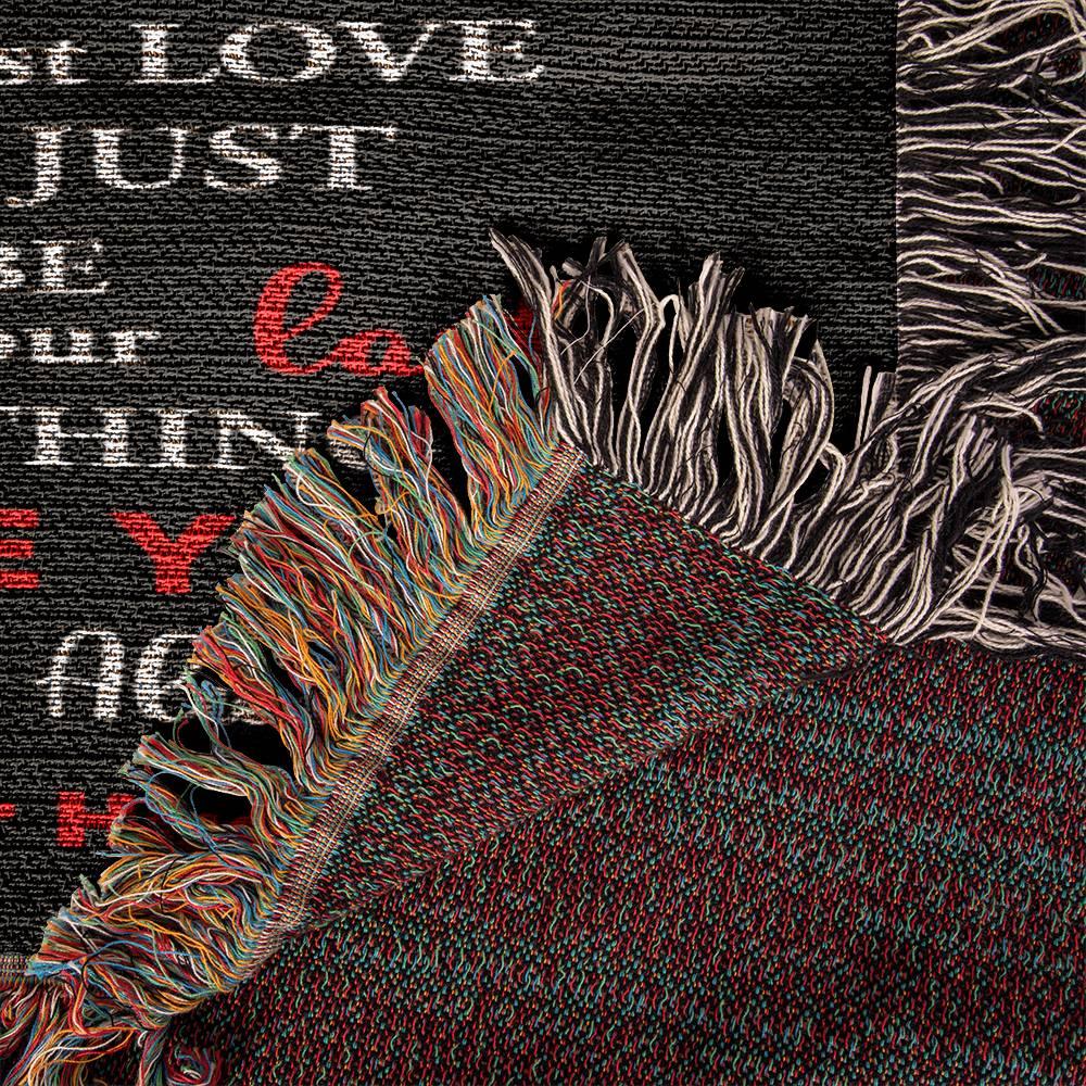 To My Wife - The Day I Met You I Found My Missing Piece Heirloom Woven Blanket - Mallard Moon Gift Shop