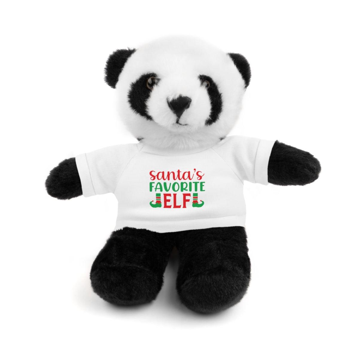 Santa's Little Elf Stuffed Animals with Tee - Mallard Moon Gift Shop