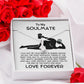 To My Soulmate - Smokin' Hot Lover - Alluring Beauty Pendant Necklace - Mallard Moon Gift Shop