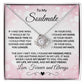 To My Soulmate - Turn Back Time - Love Knot Necklace - Mallard Moon Gift Shop