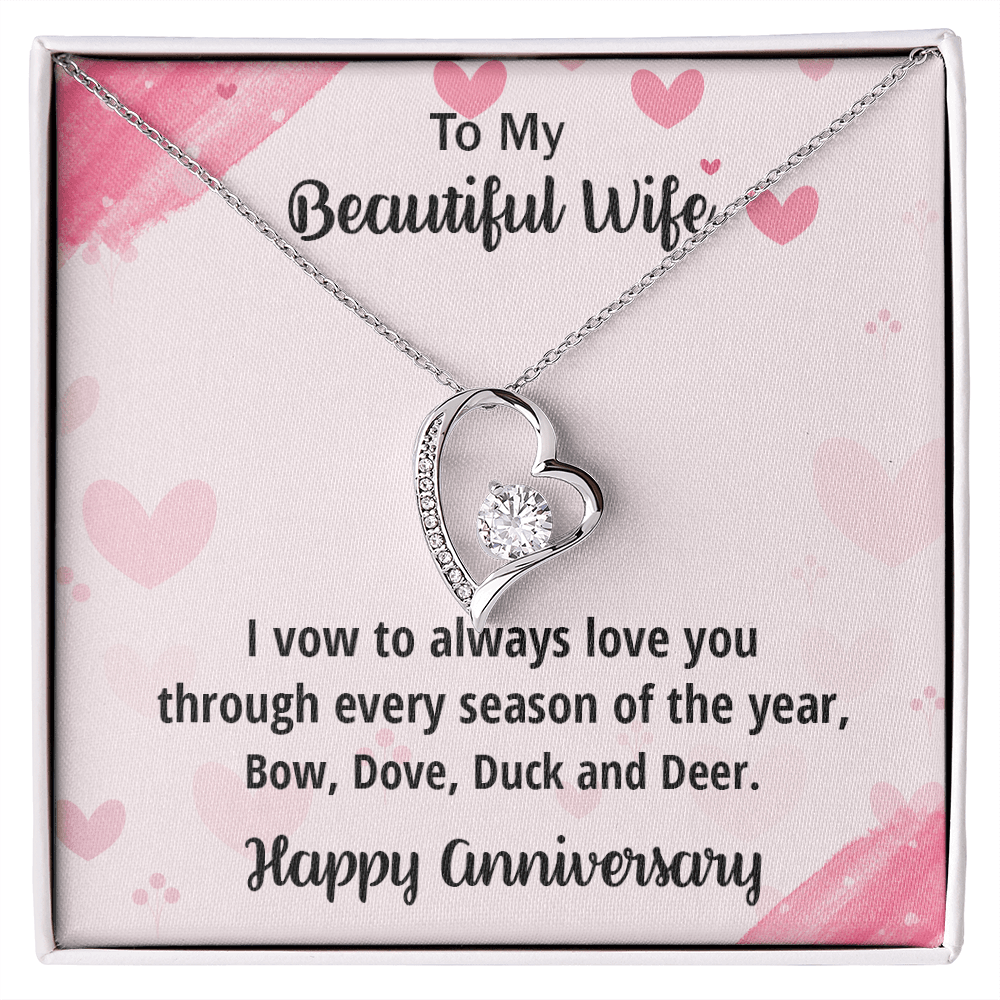 Funny Wife Anniversary Gift from Hunter Husband - Mallard Moon Gift Shop