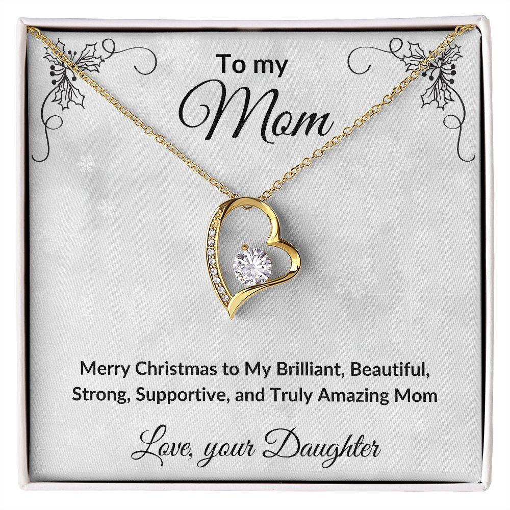 Christmas Gift for Mother from Daughter Forever Love Necklace - Mallard Moon Gift Shop
